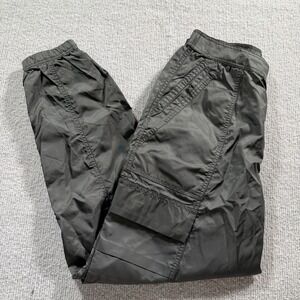 Fabletics Pants Womens XL Black Nylon Lightweight Cargo Gym‎ Joggers Baggy